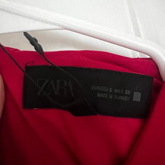 Zara One Piece Pink Women's Jumpsuit Size Small NWOT - Picture 9 of 11